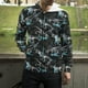 thumbnail image 2 of Sudadera con capucha y cremallera con diseño de dinosaurio y grafiti punk para hombre y mujer, sudadera con capucha y cremallera con estampado 3D, ropa de calle de moda, abrigos, 2 of 5