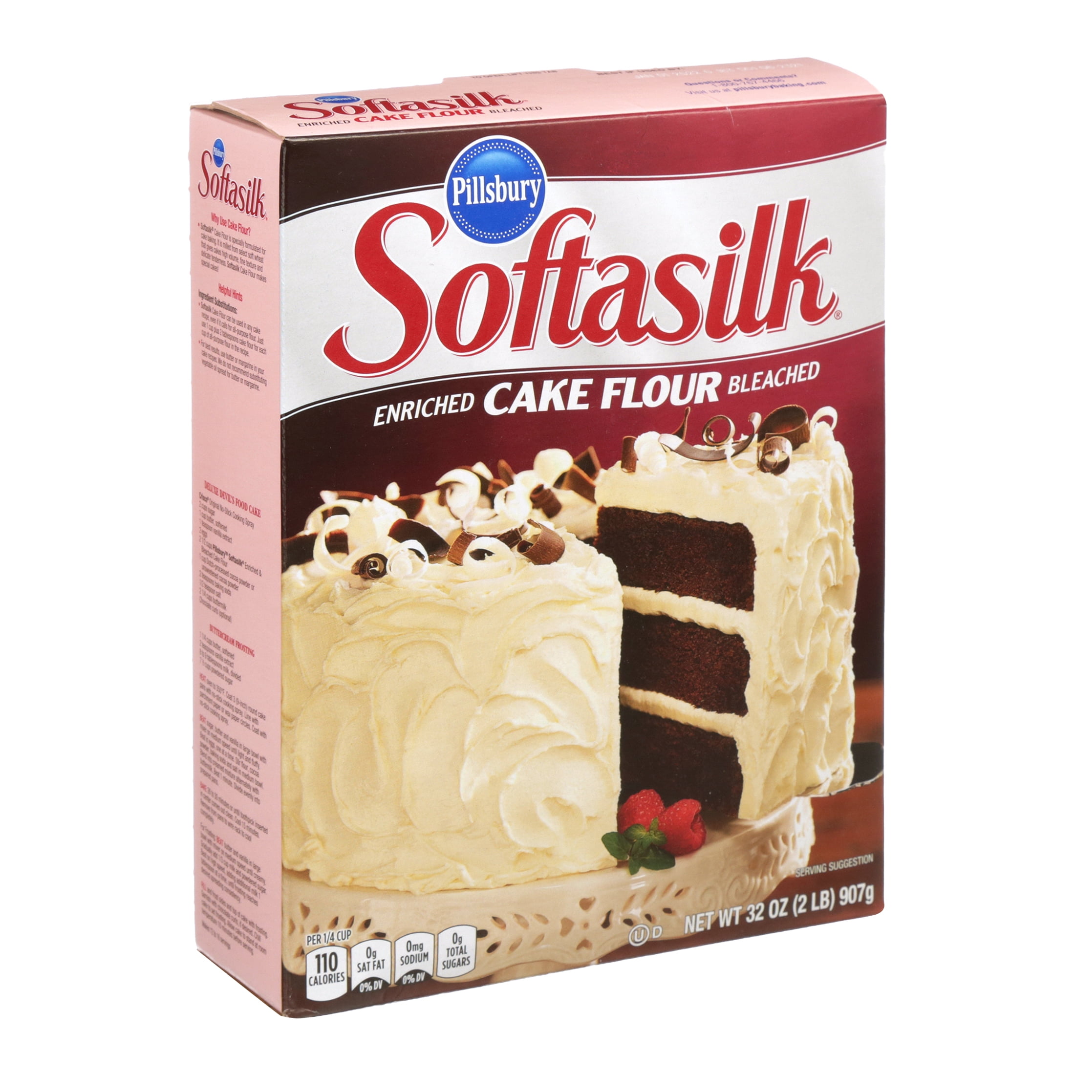 Pillsbury Softasilk: Enriched Bleached Cake Flour, 32 Oz