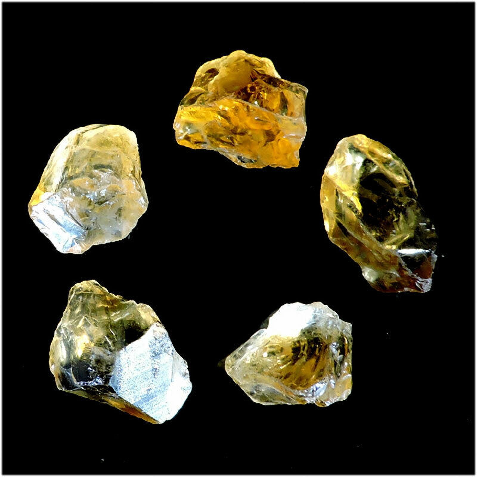 63.20Cts Natural Earth Mines Golden Orange Citrine Gems Facet Rough Lot