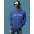 thumbnail image 2 of Las Vegas Varsity Style Hoodie Men -Image by Shutterstock, Male 4X-Large, 2 of 4