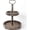 Light Brown, variant on XIMEI Rustic Wooden Tiered Tray, 18.5"x12.5" 2-Tier Farmhouse Decor Cupcake Stand, Round Serving Tray for Home/Kitchen/Shelf/Dining Table, Seasonal/Holiday Decor