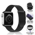 thumbnail image 3 of Metal Stainless Steel Band Compatible with Apple Watch strap 38-41mm, Adjustable Magnetic Strap, 3 of 5