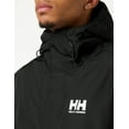 thumbnail image 3 of Helly Hansen Men's Seven J Waterproof Windproof Breathable Rain Jacket 992 Black Large, 3 of 5