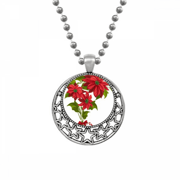 Poinsettia necklace shop