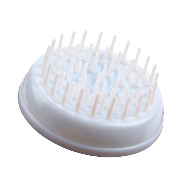 Vogacara Cepillo de champú para el hogar, herramienta de masaje de cabeza para hombres y mujeres, masajeador para el cuidado personal del cuero Cuidado del cabello