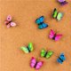thumbnail image 5 of Seitruly Chinchetas de insectos de 30 piezas, decoración de pared fija fina, chinchetas con forma de Animal, Mini uñas, tachuelas de oficina, cartulina, 5 of 6