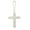 F, variant on Faith Keychain with Clasp, Religious Cotton Cord Car Decoration for Men Women