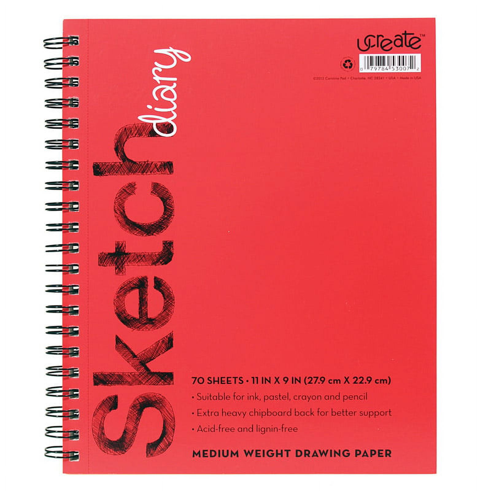 Альбом для эскизов Potentate Hard cover Sketch Book A6 110 л 100 г  POT-022411 - купить в Москве в интернет-магазине Красный карандаш