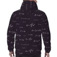 thumbnail image 5 of Hoodies for Men - black Math Print funny Long Sleeve Comfrt Men'S Fashion Hoodies & Sweatshirts, Sweatshirts for Men Hoodies Pullover Clothing Clothes with Pouch, 5 of 7