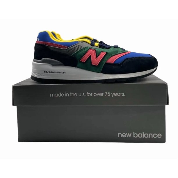 New Balance M997DL Mens Size 9.5 Casual Retro Running Multicolor Sneaker Trainer