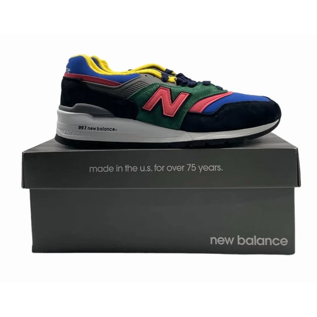 New Balance M997DL Mens Size 9.5 Casual Retro Running Multicolor Sneaker Trainer