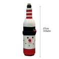 thumbnail image 2 of TIELUTT Themed Bottle Covers for Rack Festive Holiday Ideal for Home and Party for Table Top Racks Bar Bottle Holder Barrel Rack Cork Holder Letter G Folding Rack, 2 of 7