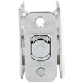 thumbnail image 3 of Stone Harbor Hardware Contemporary Square Pocket Door Lock, Passage Function, 2-3/8" Backset, Polished Chrome, 3 of 3
