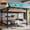 Natural(Queen), variant on Leumius Twin Size Loft Bed with Storage Stairs, Metal Loft Bed Frame with Built-in Wardrobe,Storage Shelves,USB Ports and LED Lights,Noise-reduced Design,Pink