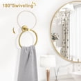 thumbnail image 4 of Juego de accesorios de baño TURS, toallero, soporte para papel higiénico, 4 of 7