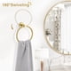thumbnail image 4 of Juego de accesorios de baño TURS, toallero, soporte para papel higiénico, 4 of 7