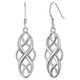 thumbnail image 1 of Pendientes de plata de ley de la vieja escuela Silvora, pendientes colgantes con nudo celta nórdico para mujer, regalo de joyería para niñas adolescentes, 1 of 7