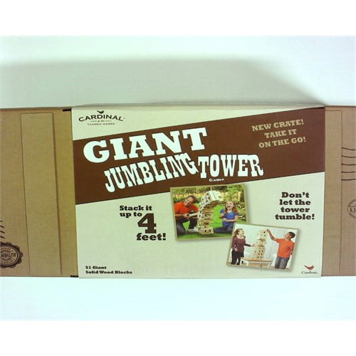Cardinal Giant Jumbling Tower Game