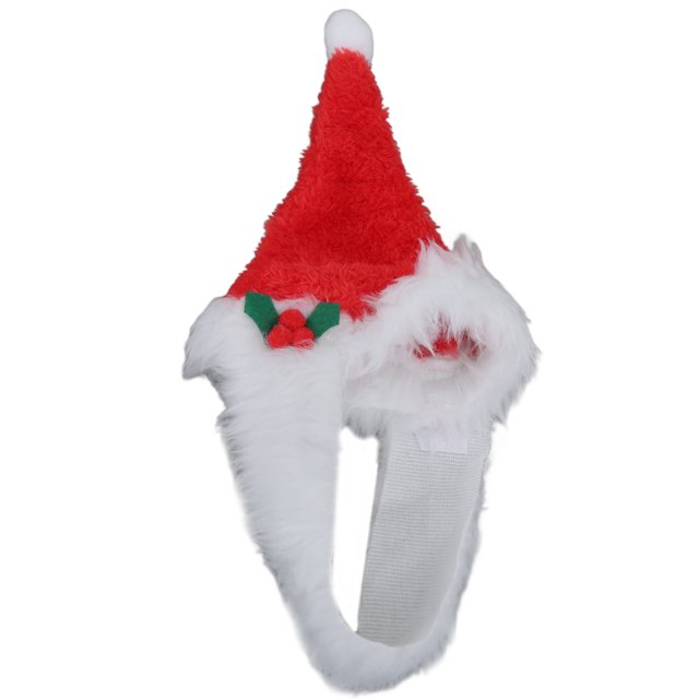 Dog Costumes,Pet Christmas Hat Skin Christmas Santa Hatfor Dogs Dog Xmas Hat Streamlined Design
