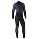 thumbnail image 4 of Traje de neopreno Cola Traje de buceo para hombres Negro y Gris L, 4 of 8