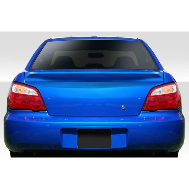 Compatible With Replacement For 02 03 04 05 06 07 Subaru Impreza Wrx Sti 4dr Duraflex M 1 Rear Wing Spoiler 1 Piece Brightt Frp Walmart Com Walmart Com
