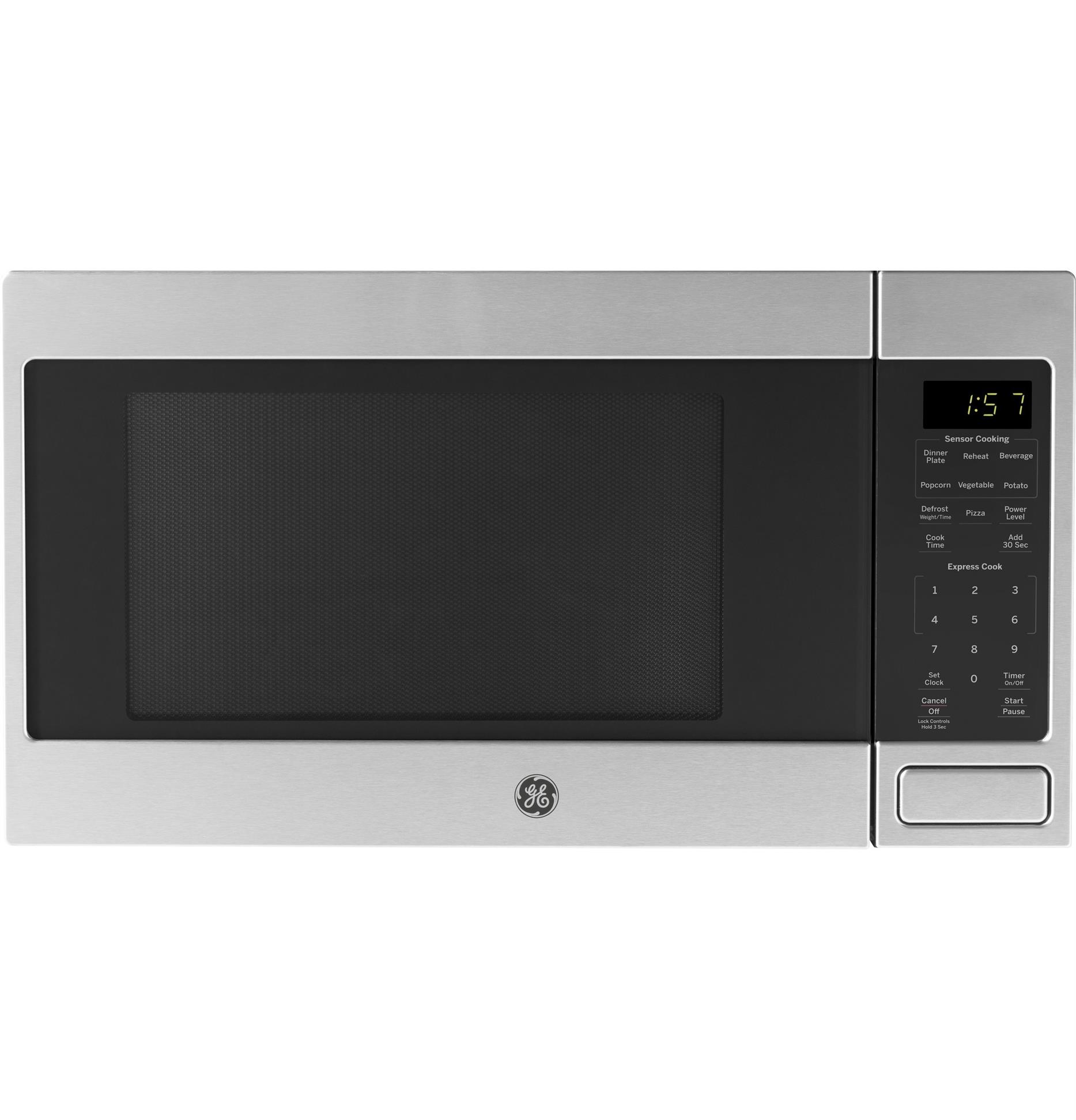 GE® 1.6 Cu. Ft. Countertop Microwave Oven (Stainless Steel)