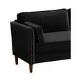 thumbnail image 3 of 2P Loveseat Black, 3 of 6