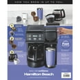 Hamilton Beach FlexBrew Trio Coffee Maker, Single Serve or 12 Cups