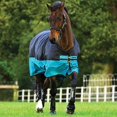 thumbnail image 2 of Horseware Ireland Mio T/O Lite Color: Black/Turq & Black Size: 72 (Aasa41-Kctk-72), 2 of 5
