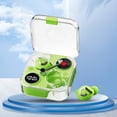 thumbnail image 1 of Auriculares Intrauditivos E89 Auricular Led Pantalla Digital Auricular Compatible Con Bluetooth 5.3 (Verde) WDOplteas Para estrenar, 1 of 3