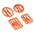 thumbnail image 3 of DIY Baking Moulds,  Cutters Molds 4pcs Easy To Clean  For Home For Holiday Parties, 3 of 8