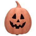 thumbnail image 3 of Paper Mache Jack-o'-Lantern Decoration, Brown, 8.25", Halloween by Way To Celebrate, 3 of 3