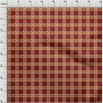 thumbnail image 3 of oneOone Organic Cotton Voile Fabric Tartan Check Print Fabric By The Yard 42 Inch Wide, 3 of 4