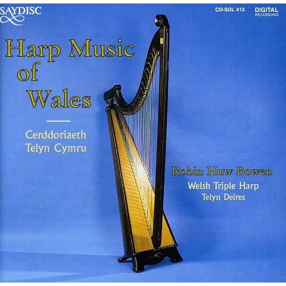 Robin Huw Bowen - Harp Music of Wales - Music & Performance - CD