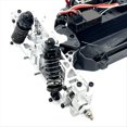 thumbnail image 4 of Kit de Brazo Oscilante Inferior Delantero y Trasero para Coche RC 1/16 UD M16, Accesorios Plateados., 4 of 5