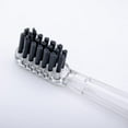 thumbnail image 5 of Soladey Ionic Toothbrush Replacement Brush Heads Refill 4 Count -3 Row Honeycomb Point Bristle Binchotan Charcoal and Silver Ions JAPAN - Shiken, 5 of 5