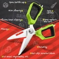 thumbnail image 3 of Ergonomic Design on Multipurpose Stainless Steel Kitchen Shears, Heavy Duty Culinary Scissors with Safety Sheath for Secure Storage, 3 of 8
