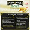 Tai Pei Vegetable Egg Rolls Frozen Asian Appetizers 24.5 Oz
