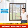 thumbnail image 4 of Pantalla De La Ventana Cortina magnética de malla para ventana para cocina (130x150cm) negra, 4 of 4