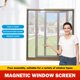 thumbnail image 5 of Pantalla De La Ventana Cortina de malla de ventana de pantalla de ventana magnética para cocina (100x120cm negro), 5 of 6