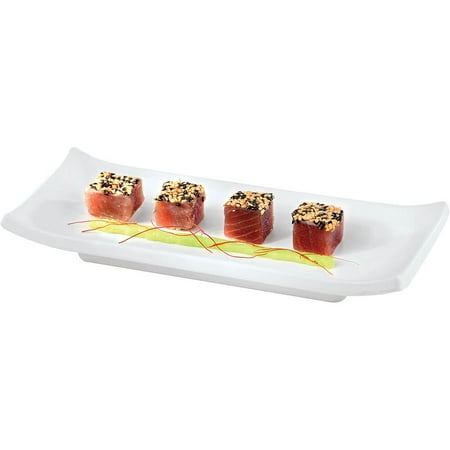 Melamine Sushi - APS Melamine Footed Sushi Tray, 8.63