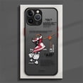 thumbnail image 1 of Funda de teléfono mate para iPhone 14 13 11 12 Pro XS Max XR X 7 8 6 6S Plus MINI silicona borde duro PC cubierta Street Sneakers etiquetas Dengxun unisex, 1 of 2