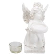 thumbnail image 1 of Suministros Portavelas De Ángel Decorativo, Ligero, Robusto, Organizador De Velas De Resina Ambiental Para Cena Y Balcón, 1 of 7