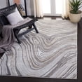 thumbnail image 3 of SAFAVIEH Craft Lula Abstract Area Rug, Gold/Grey, 4' x 6', 3 of 12