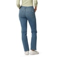 thumbnail image 3 of Levi Strauss Signature Women's and Women's Plus Shaping Perfect Pull On Straight Jeans, Sizes 2-20, 3 of 6