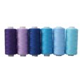 thumbnail image 1 of xinxixnxx 1/2/3 Durable And Essential - Polyester Thread Spools For Home Sewing With Bright Colors And Wide Range Blue 6 color line 1 Pc, 1 of 6