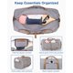 thumbnail image 4 of Bolsa de lona Urtala de 80 litros con compartimento para zapatos, resistente al agua, 4 of 7