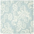 thumbnail image 5 of SAFAVIEH Soho Logan Floral Wool Area Rug, Blue/Ivory, 7'6" x 9'6", 5 of 7