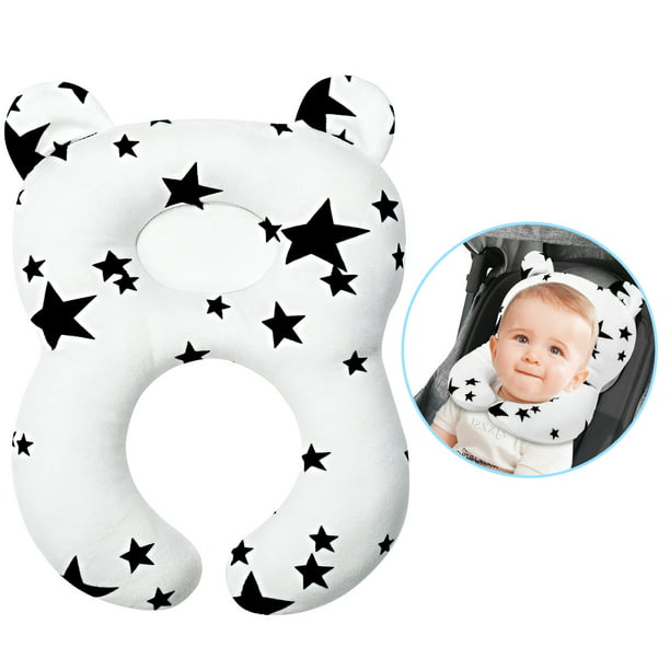 Baby Neck Support Pillow Infant Travel For Car Seat Pushchair Stars Com - Car Seat Neck Support Pillow For Baby