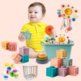 thumbnail image 1 of Juguetes Montessori Juguetes apilables sin BPA Juguetes con cordón de tracción Regalo ideal para niños y niñas, 1 of 9